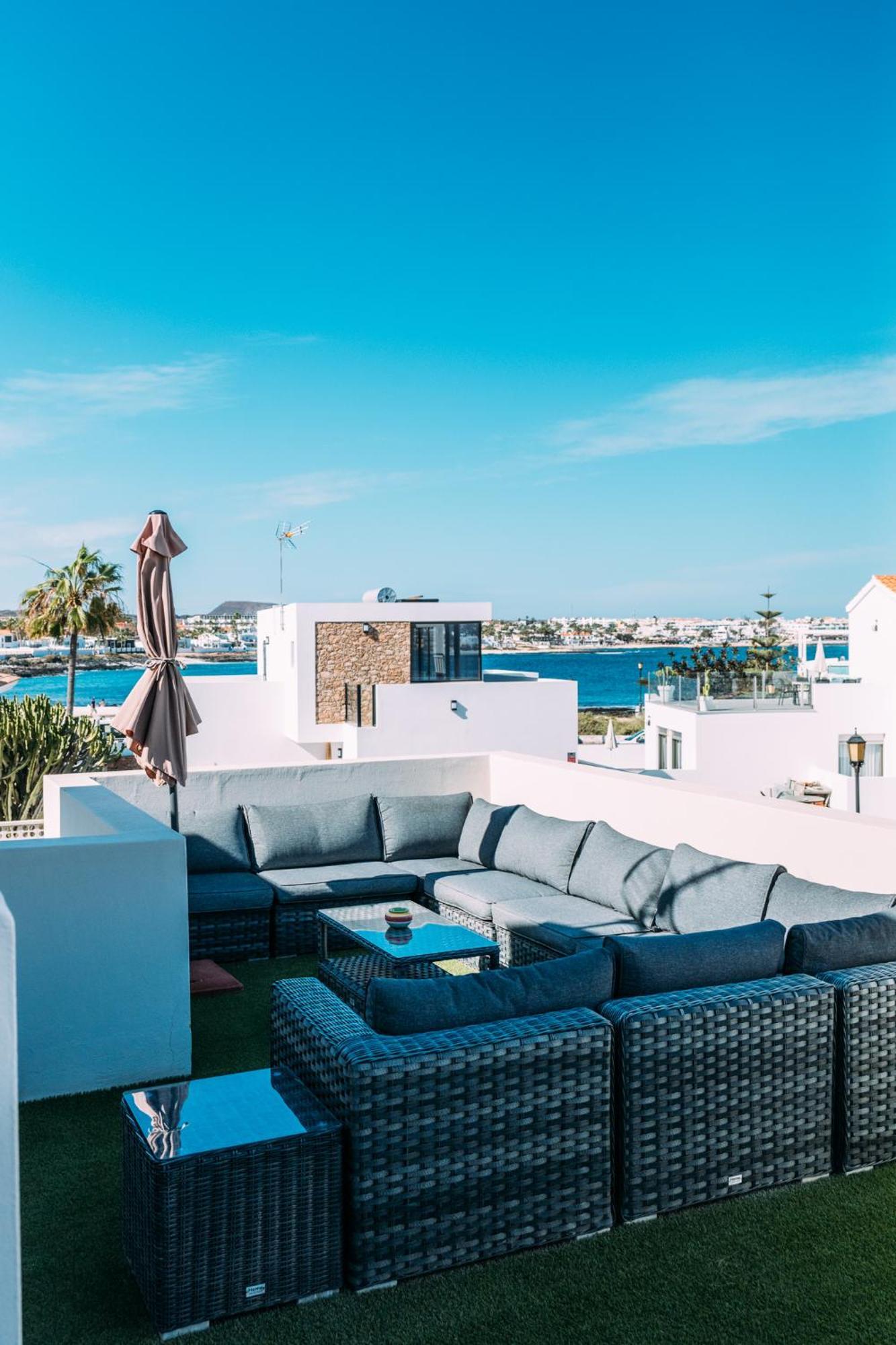 Paradise Beach House: Piscina Privada, Playa 100M Corralejo Eksteriør billede