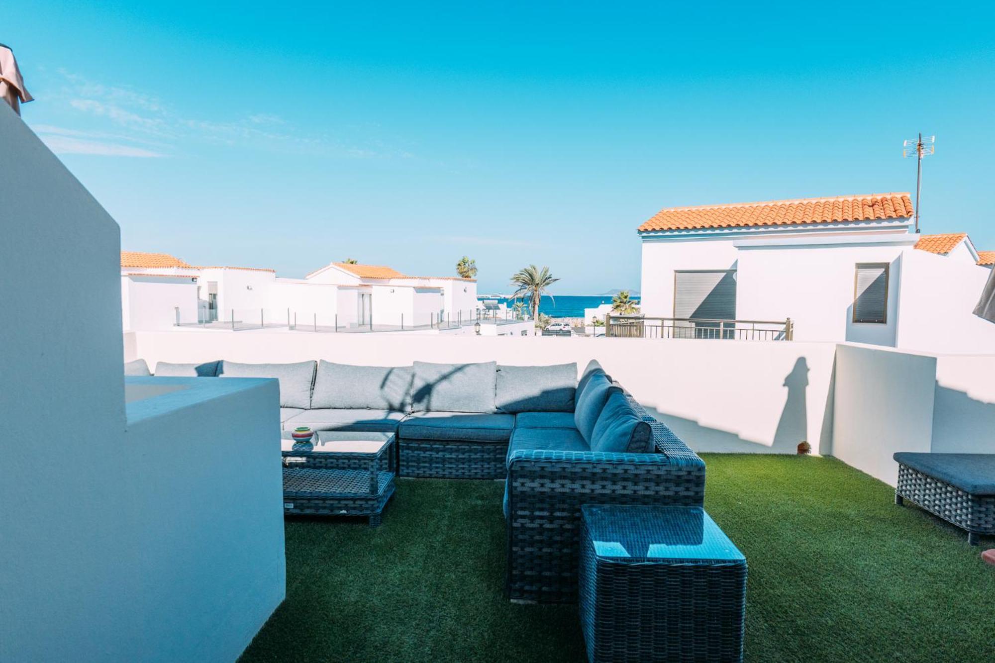 Paradise Beach House: Piscina Privada, Playa 100M Corralejo Eksteriør billede