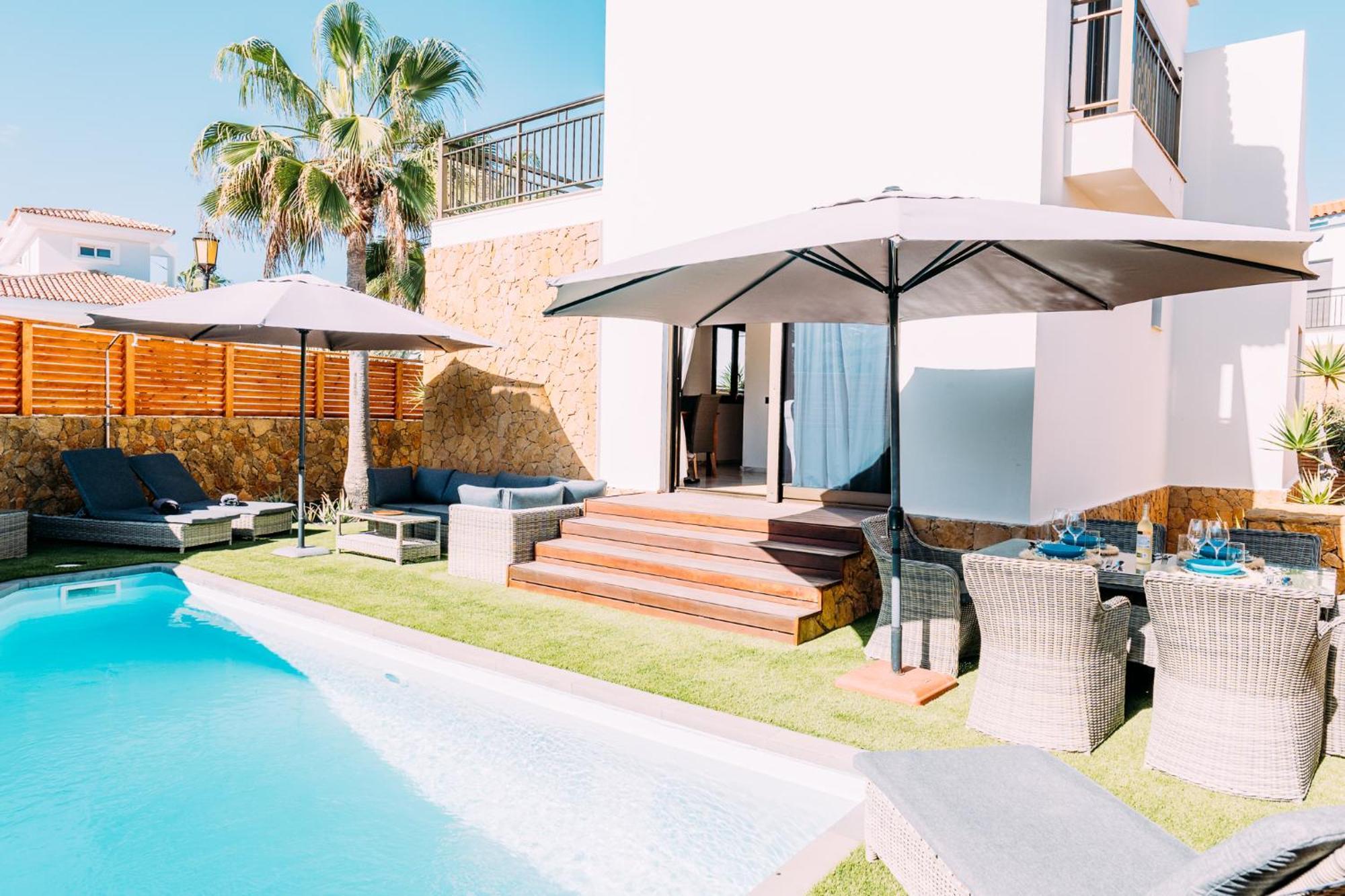 Paradise Beach House: Piscina Privada, Playa 100M Corralejo Eksteriør billede