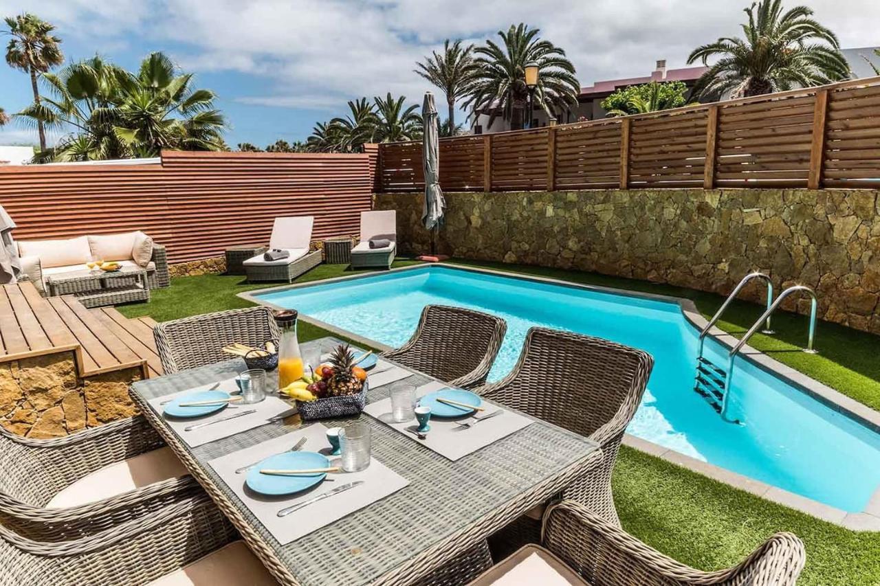 Paradise Beach House: Piscina Privada, Playa 100M Corralejo Eksteriør billede