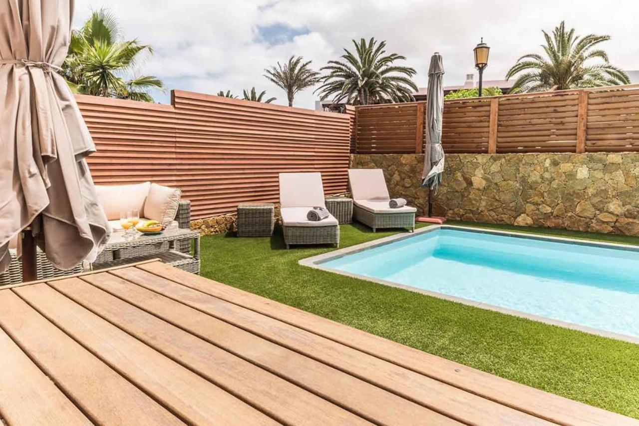 Paradise Beach House: Piscina Privada, Playa 100M Corralejo Eksteriør billede
