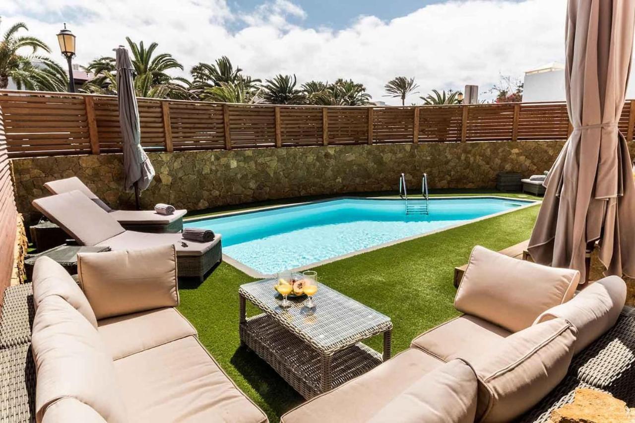 Paradise Beach House: Piscina Privada, Playa 100M Corralejo Eksteriør billede