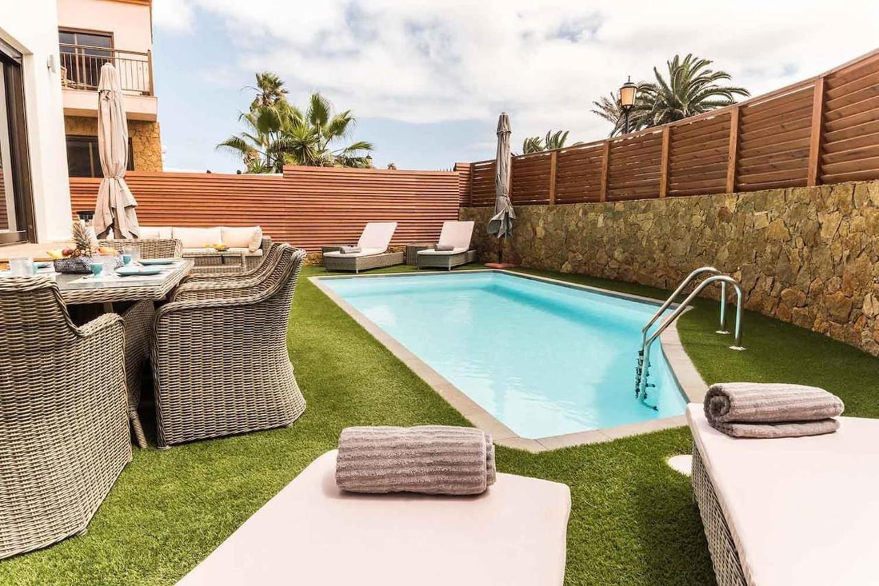 Paradise Beach House: Piscina Privada, Playa 100M Corralejo Eksteriør billede